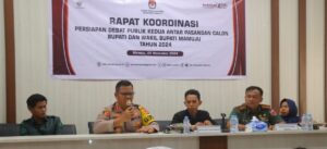 Rakor Jelang Debat Publik Kedua Paslon Pilkada Mamuju