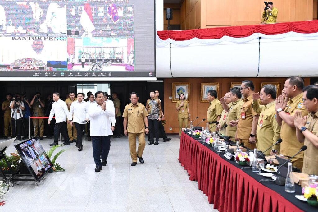 Presiden Prabowo Subianto Apresiasi Mekanisme Pengendalian Inflasi