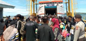 Perketat Pengamanan Kedatangan dan Keberangkatan Kapal Fery di Pelabuhan Simboro