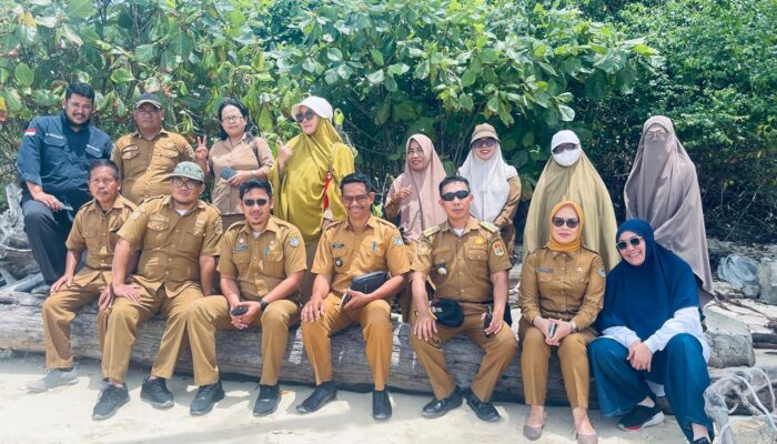 Pemkesra Bersama Pemkab Mamuju Lakukan Survei Lapangan Penamaan Rupabumi Pulau Ngalo’