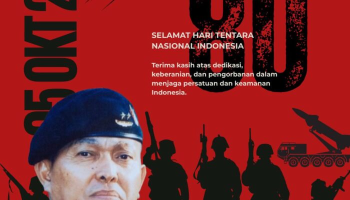 Wagub Sulbar Sampaikan HUT ke-80 TNI, Bukti Pengabdian Tanpa Pamrih untuk Negeri