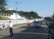 Dishub Sulbar Rutin Atur Lalu Lintas di Depan Kantor Gubernur, Jaga Kestabilan Mobilitas di Pusat Pemerintahan