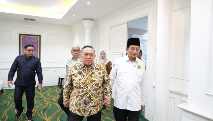 Wagub Sulbar Kunjungi Kemenag RI, Bahas Sinergi Pembangunan dan Moderasi Beragama