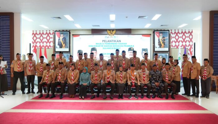 BPKPD Sulbar Dukung Kepemimpinan Baru Pramuka, Bentuk SDM Berkarakter dan Berintegritas