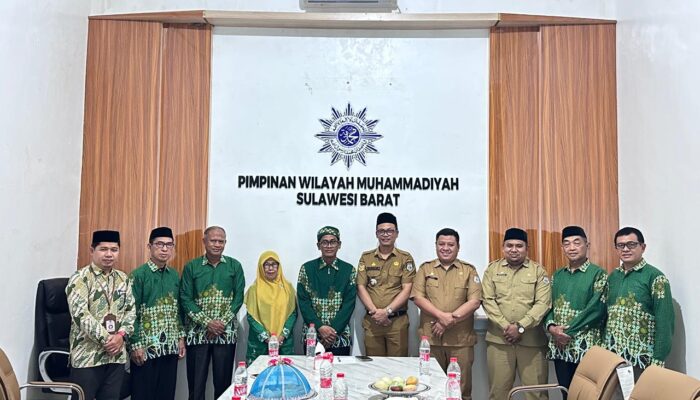 Pemkesra Sulbar Sambangi PW Muhammadiyah, Perkuat Sinergi Pembangunan Daerah