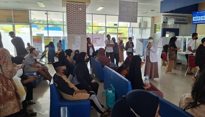 Hari Kanker Sedunia, RSUD Sulbar Tingkatkan Kesadaran Masyarakat Lewat Skrining Kanker Paru