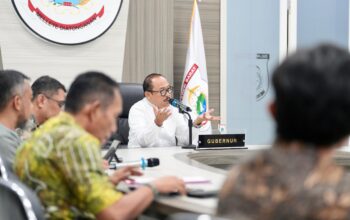 Gubernur Sulbar Pimpin Rapat MoU SPAM Majene–Polman Senilai Rp300 Miliar