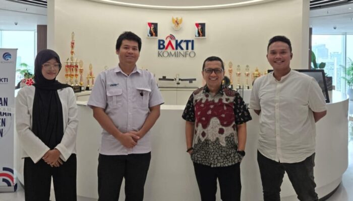 Kejar Pemerataan Internet, Kadis KominfoSS Sulbar Koordinasi dengan BAKTI Komdigi
