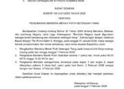 Pemprov Sulbar Keluarkan Edaran Resmi Pengibaran Bendera Setengah Tiang