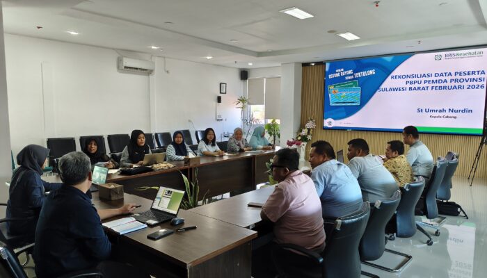 BPKAD Sulbar Perkuat Pembiayaan Kesehatan melalui Rekonsiliasi Data JKN 2026
