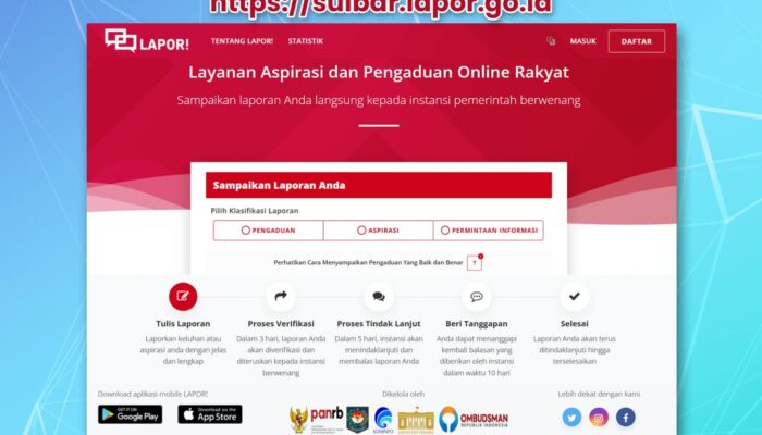 Masyarakat Diminta Laporkan Masalah Pelayanan Publik Lewat SP4N-LAPOR