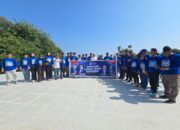 Jelang HUT ke-25 Demokrat, SDK Pimpin Jalan Sehat dan Aksi Bersih di Mamuju