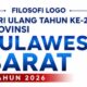 Bukan Sekadar Logo, Ini Makna Sandeq dan Tiga Tali Layar di HUT ke-22 Sulbar