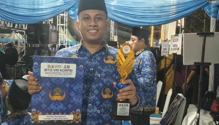Bawa Nama Sulbar, Fadhil Taswin Raih Juara Harapan II MTQ KORPRI Nasional 2026