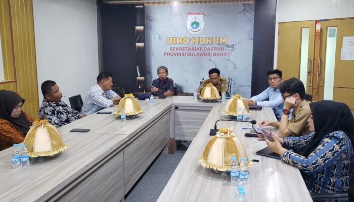 Ranperda Penyertaan Modal Bank Sulselbar, Bapemperda Majene Konsultasi ke Biro Hukum Sulbar