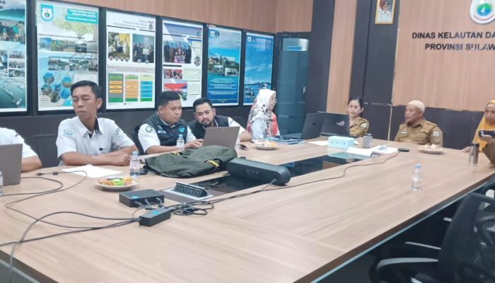 Perkuat Pengawasan Ruang Laut, DKP Sulbar Dukung Pemutakhiran Data RZ KAW Selat Makassar