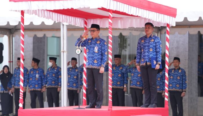 Upacara Hari Kesadaran Nasional, Sekda Junda Tekankan Kekompakan ASN Bangun Sulbar