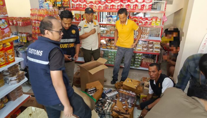 Tim Gabungan Sasar Peredaran Rokok Ilegal di Mateng, Majene dan Mamasa