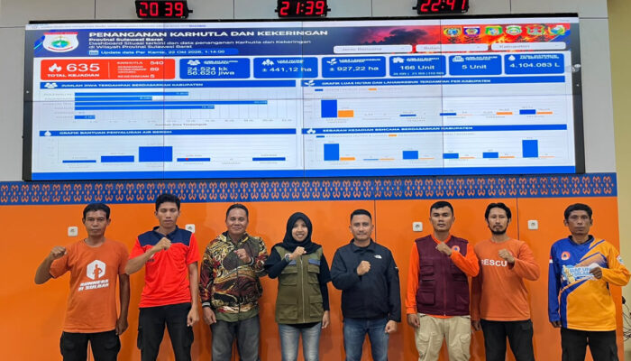 Cegah Dampak Kabut Asap, BPBD Sulbar Perketat Pengawasan Cuaca dan Kekeringan