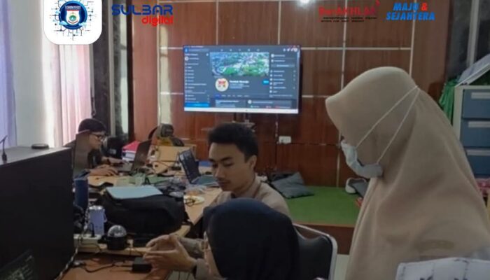 Kominfo Sulbar Perkuat Kanal Informasi Resmi Pemerintah Daerah