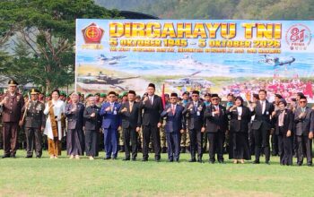 Upacara HUT ke-81 TNI, Kesbangpol Sulbar Perkuat Komitmen Jaga Persatuan