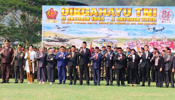 Upacara HUT ke-81 TNI, Kesbangpol Sulbar Perkuat Komitmen Jaga Persatuan