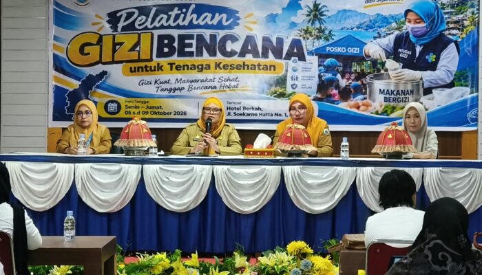 10 Puskesmas Ikuti Pelatihan Gizi Bencana di Mamuju