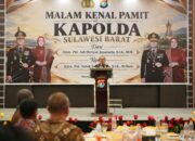 Malam Kenal Pamit Kapolda Sulbar, SDK Apresiasi Pengabdian Adi Deriyan