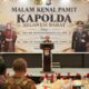 Malam Kenal Pamit Kapolda Sulbar, SDK Apresiasi Pengabdian Adi Deriyan
