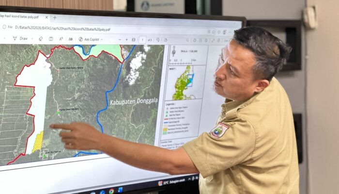 Bahas Sengketa Perbatasan, Pemkesra Sulbar Verifikasi Data dan Peta